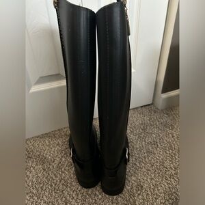 Dirty Laundry black Rain boots